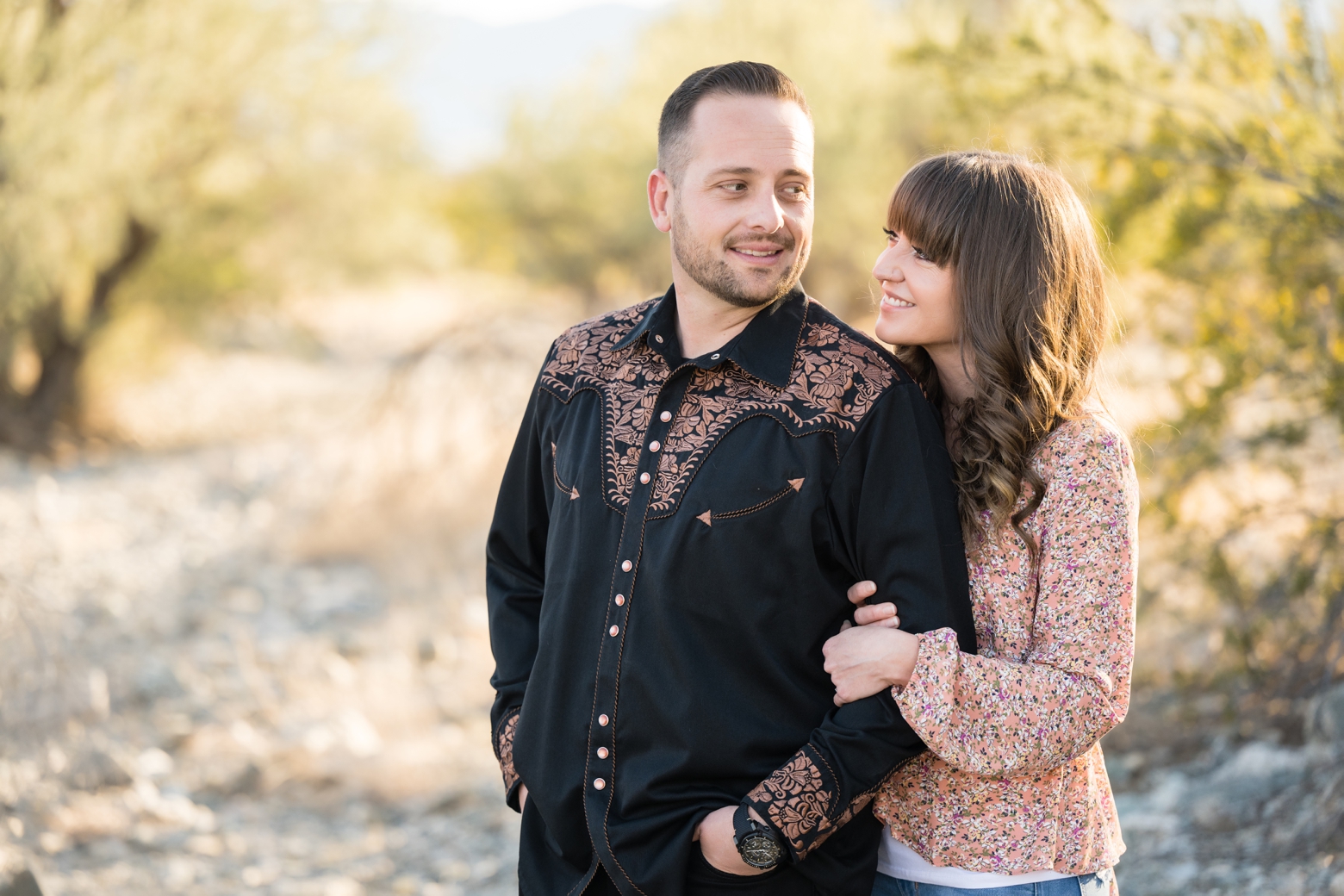 Rhiannon and Brandon | Desert Engagement Session Ryan & Denise ...